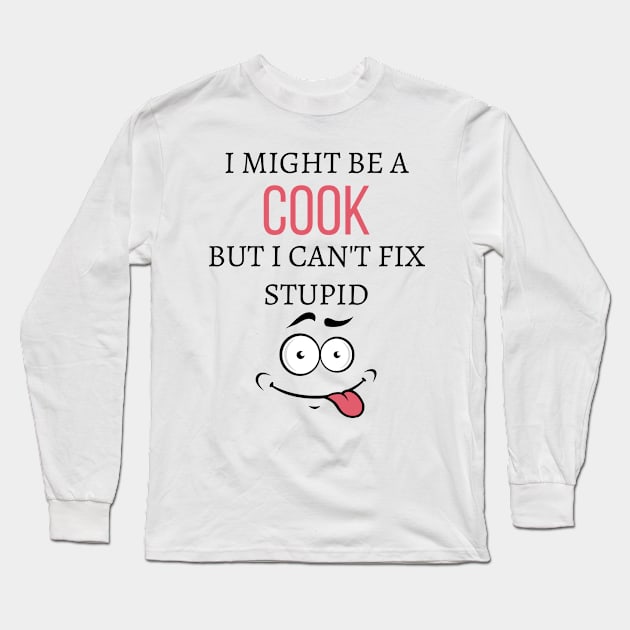 Cook Long Sleeve T-Shirt by Mdath